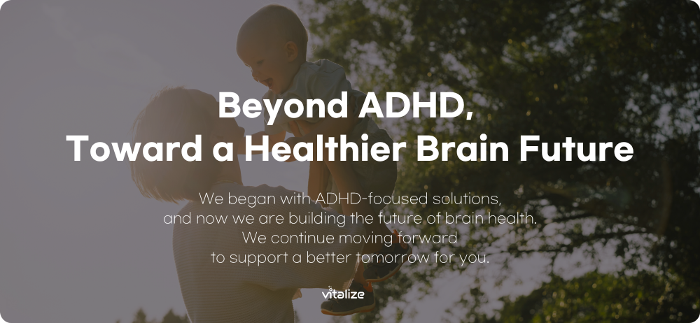 Family outdoors representing a healthier brain future